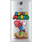 Прозрачный чехол Uprint Sony Xperia XA2 H4113 Super Mario