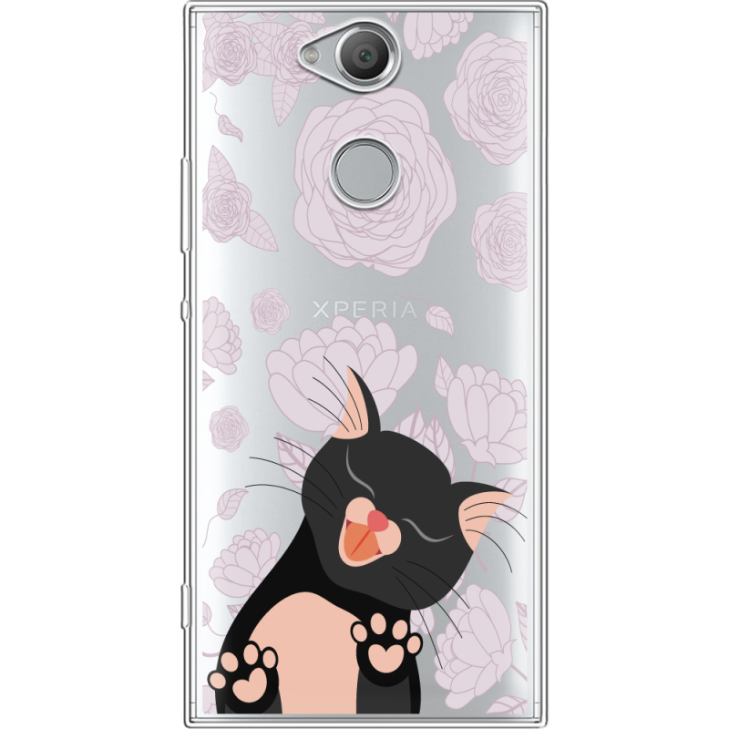 Прозрачный чехол Uprint Sony Xperia XA2 H4113 Meow