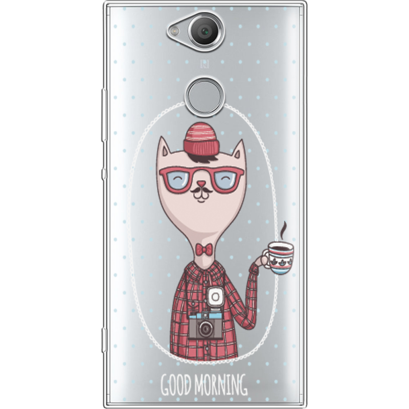 Прозрачный чехол Uprint Sony Xperia XA2 H4113 Good Morning