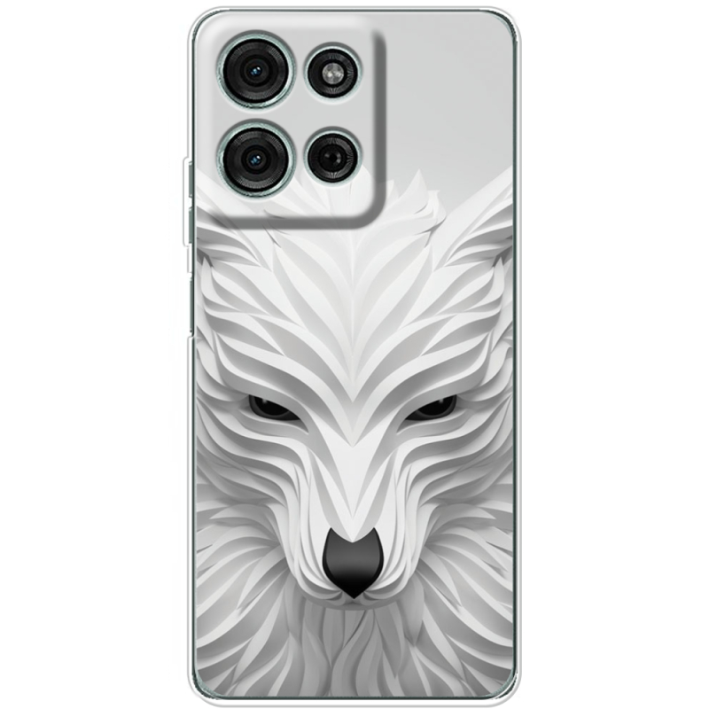 Чохол BoxFace Motorola Moto G56 White Wolf