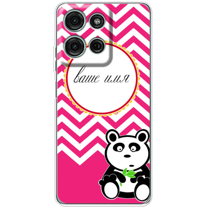 Чохол BoxFace Motorola Moto G56 Именной Panda