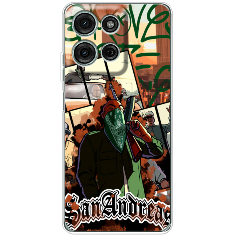 Чохол BoxFace Motorola Moto G56 GTA San Andreas