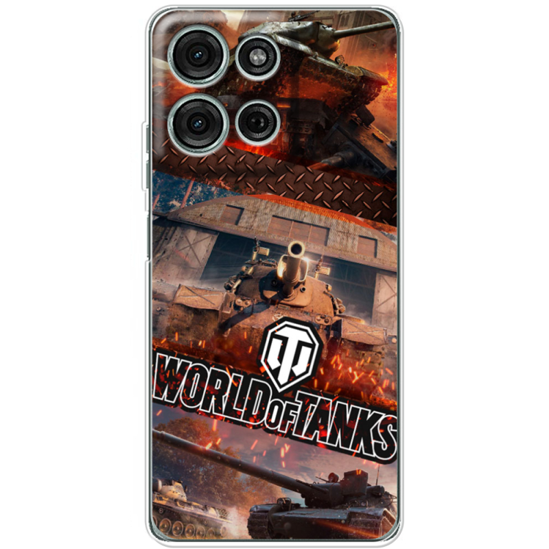 Чохол BoxFace Motorola Moto G56 World Of Tanks