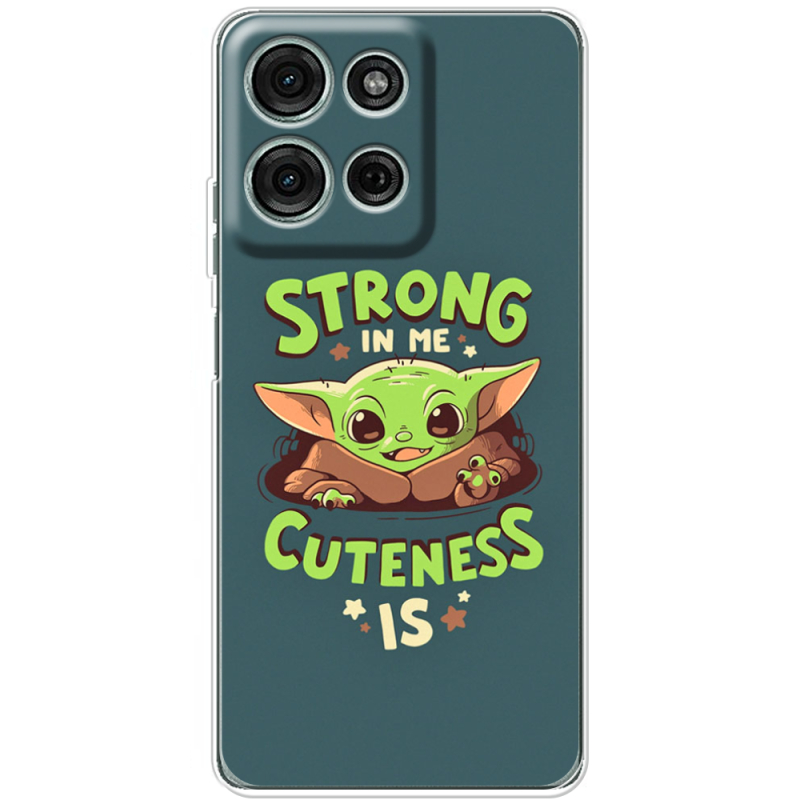 Чохол BoxFace Motorola Moto G56 Strong in me Cuteness is