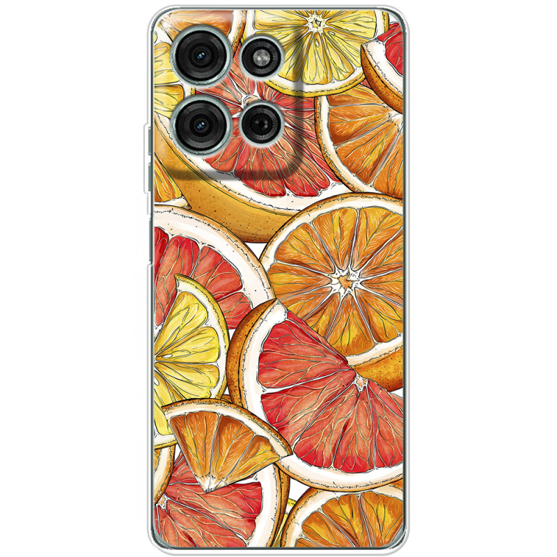 Чохол BoxFace Motorola Moto G56 Citrus Pattern