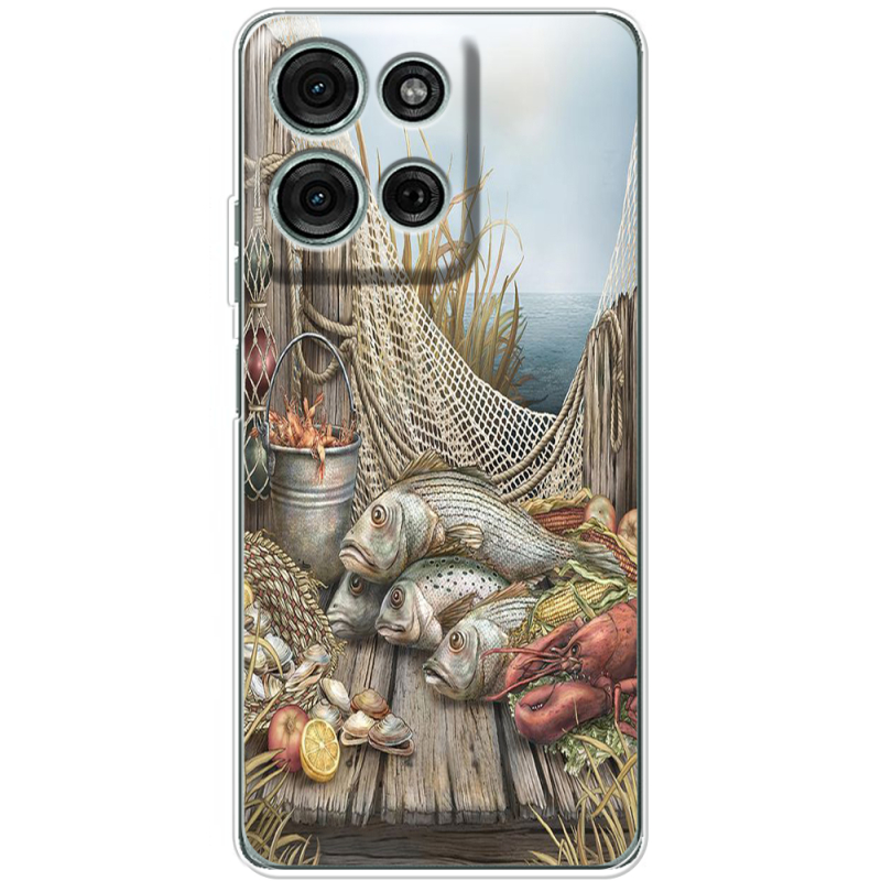 Чохол BoxFace Motorola Moto G56 Удачная рыбалка