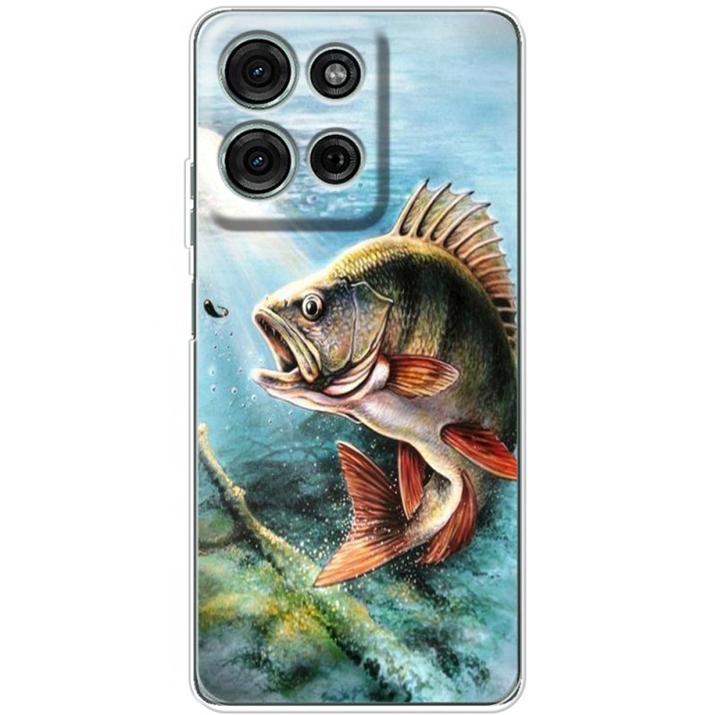 Чохол BoxFace Motorola Moto G56 Полосатый Бандит