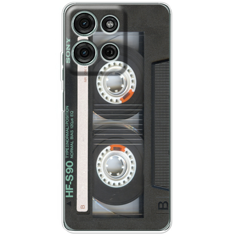 Чохол BoxFace Motorola Moto G56 Старая касета