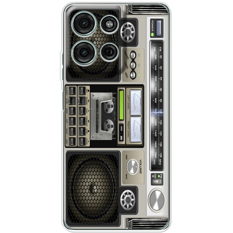 Чохол BoxFace Motorola Moto G56 Old Boombox