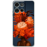 Чохол BoxFace Motorola Moto G56 Exquisite Orange Flowers