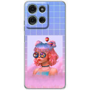 Чохол BoxFace Motorola Moto G56 Girl in the Clouds