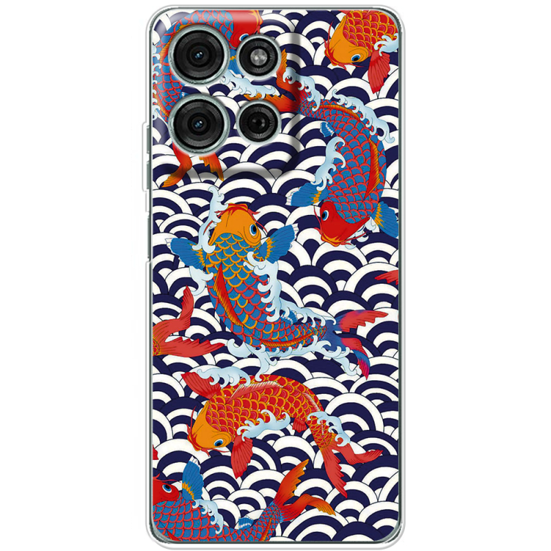 Чохол BoxFace Motorola Moto G56 Koi Fish