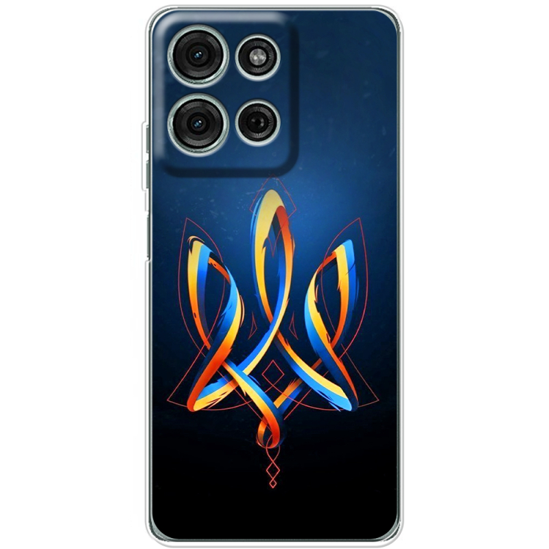 Чохол BoxFace Motorola Moto G56 Ukrainian Emblem