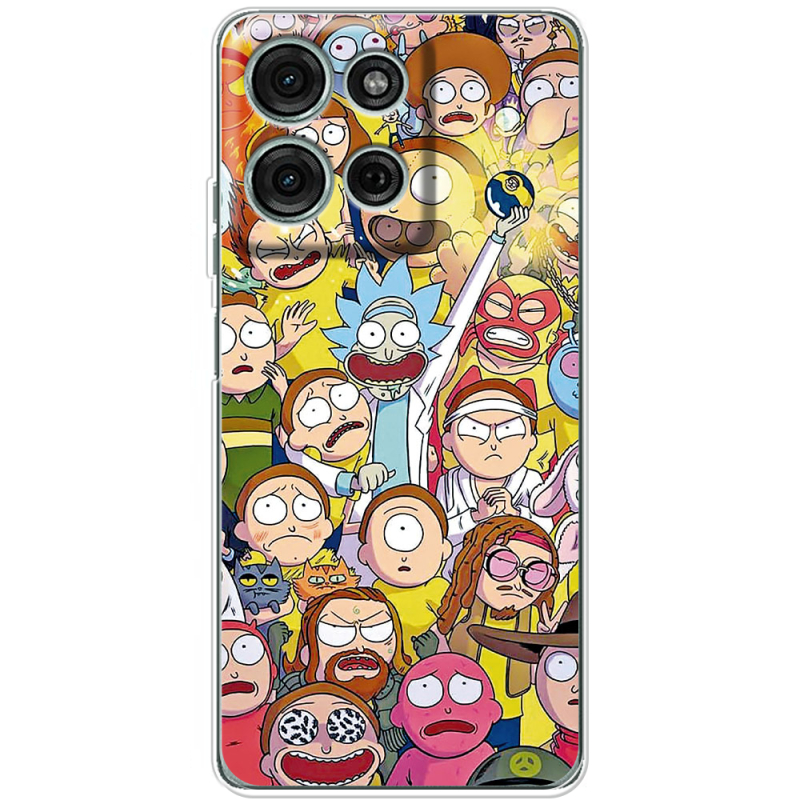 Чохол BoxFace Motorola Moto G56 Rick and Morty