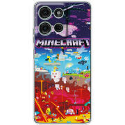 Чохол BoxFace Motorola Moto G56 Minecraft World Beyond