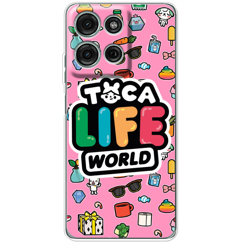 Чохол BoxFace Motorola Moto G56 Toca Boca Life World