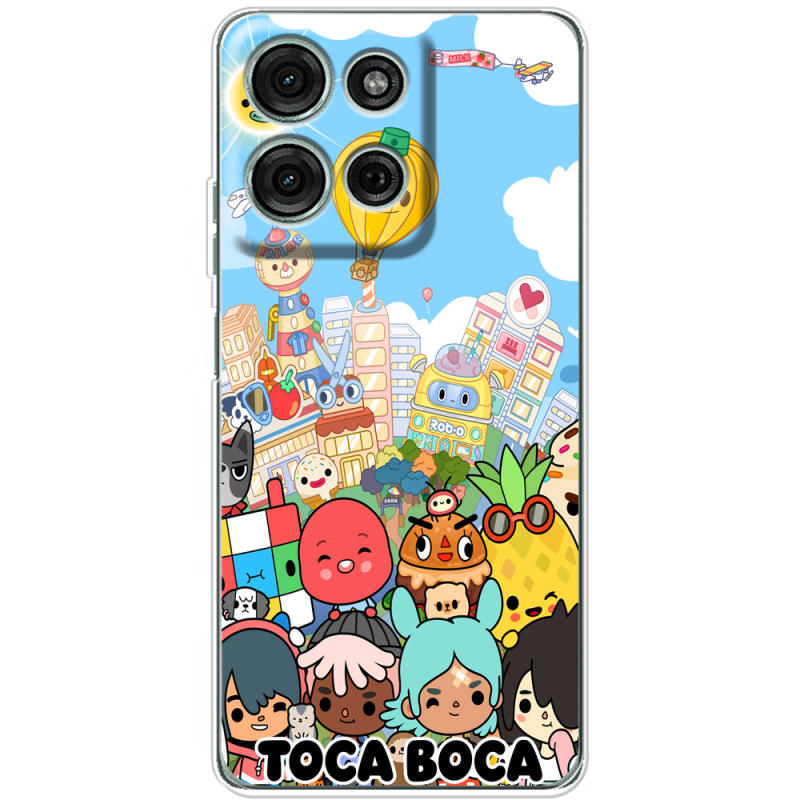 Чохол BoxFace Motorola Moto G56 Світ Тока Бока