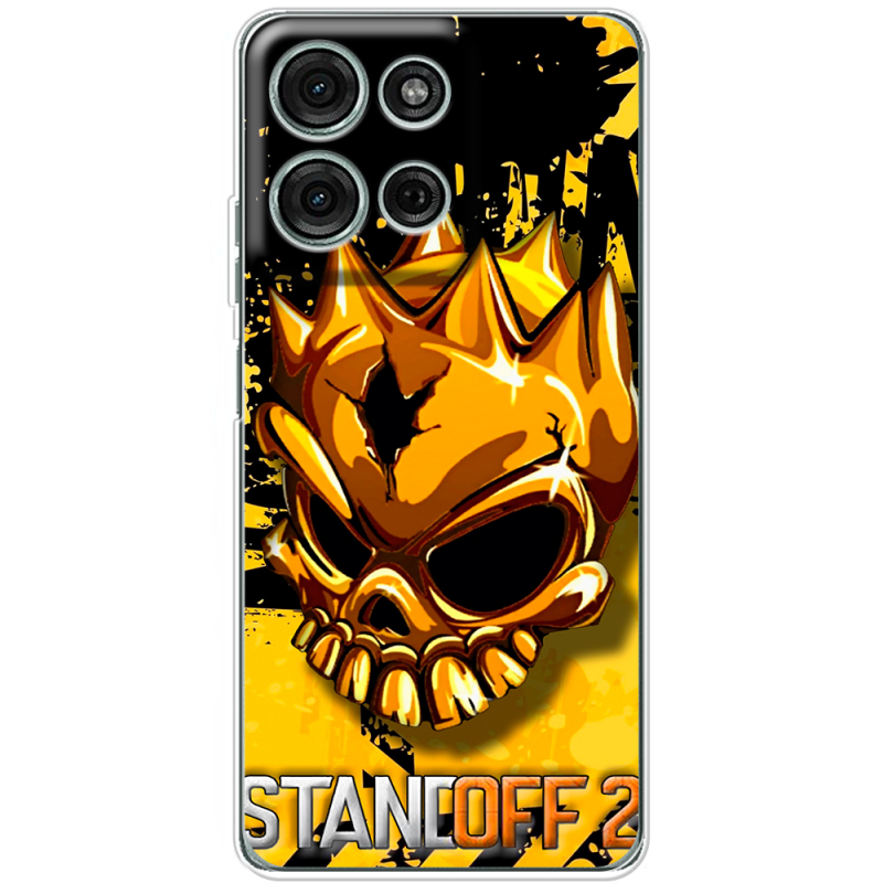 Чохол BoxFace Motorola Moto G56 StandOff 2 gold