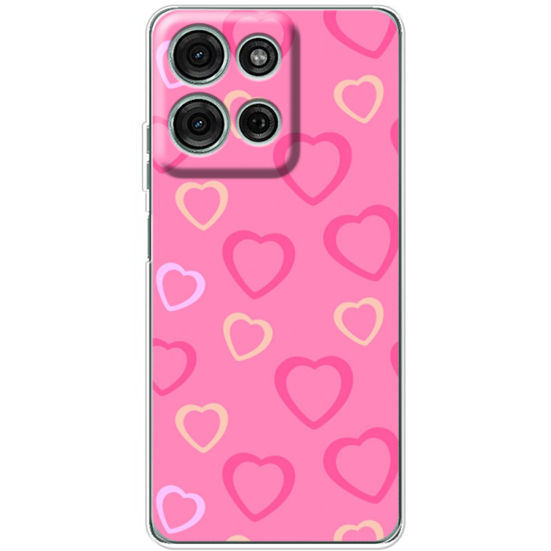 Чохол BoxFace Motorola Moto G56 Sugar Hearts