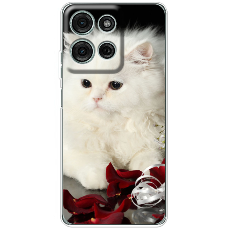 Чохол BoxFace Motorola Moto G56 Fluffy Cat