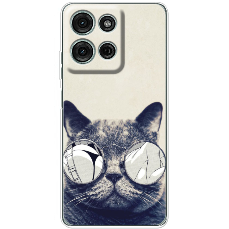 Чохол BoxFace Motorola Moto G56 Соглядатай Кот