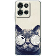 Чохол BoxFace Motorola Moto G56 Соглядатай Кот