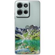 Прозорий чохол BoxFace Motorola Moto G56 Green Mountain