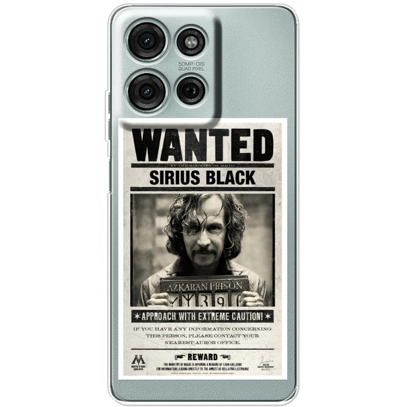 Прозорий чохол BoxFace Motorola Moto G56 Sirius Black