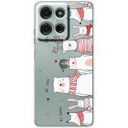 Прозорий чохол BoxFace Motorola Moto G56 The Friendly Beasts