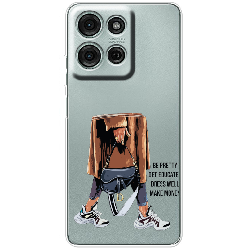 Прозорий чохол BoxFace Motorola Moto G56 Motivation