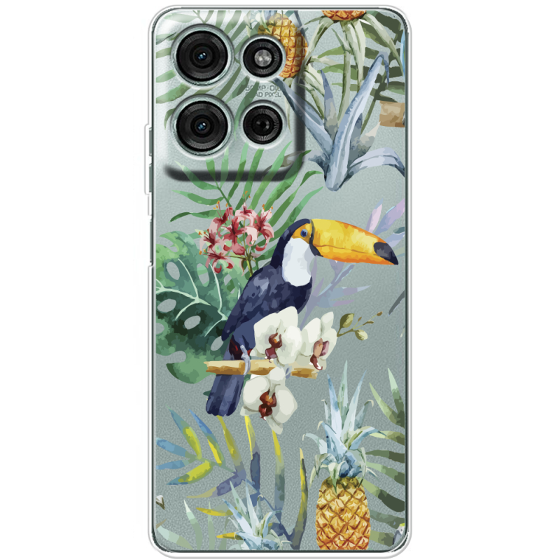 Прозорий чохол BoxFace Motorola Moto G56 Tucan