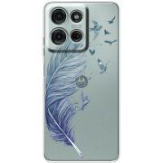 Прозорий чохол BoxFace Motorola Moto G56 Feather