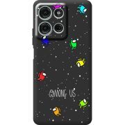 Чорний чохол BoxFace Motorola Moto G56 Among Us Invisible