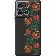 Чорний чохол BoxFace Motorola Moto G56 Ethno