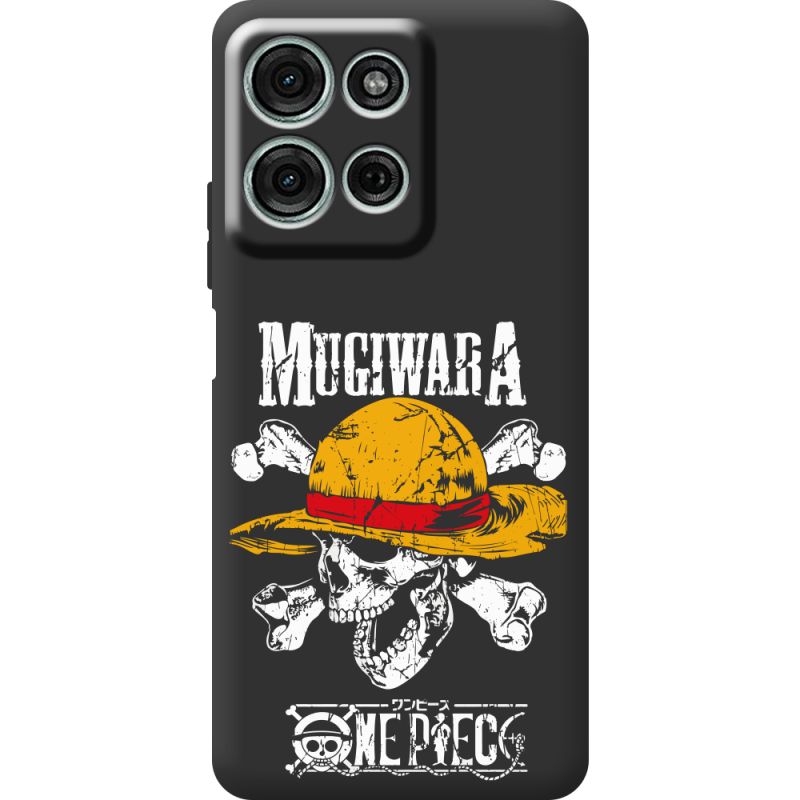 Чорний чохол BoxFace Motorola Moto G56 One Piece Большой куш