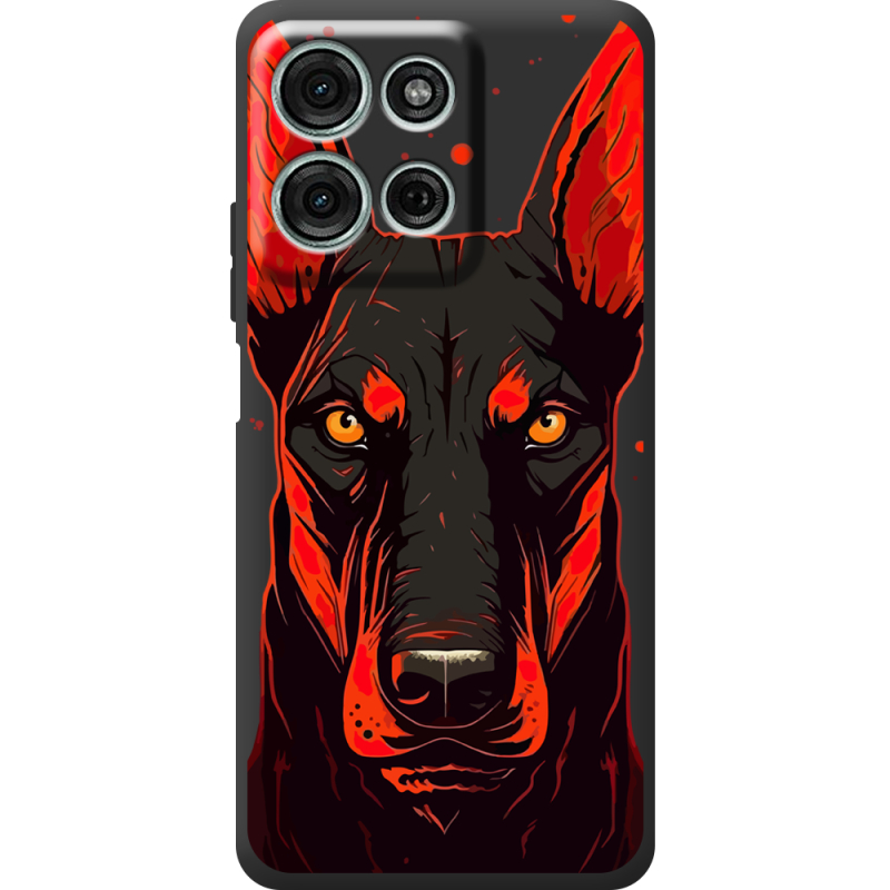 Чорний чохол BoxFace Motorola Moto G56 