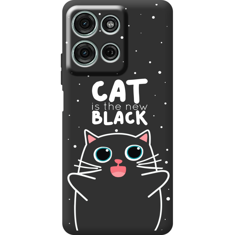 Чорний чохол BoxFace Motorola Moto G56 