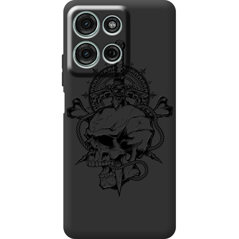 Чорний чохол BoxFace Motorola Moto G56 