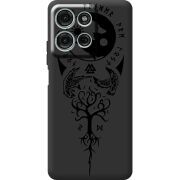 Чорний чохол BoxFace Motorola Moto G56 Hugin and Munin