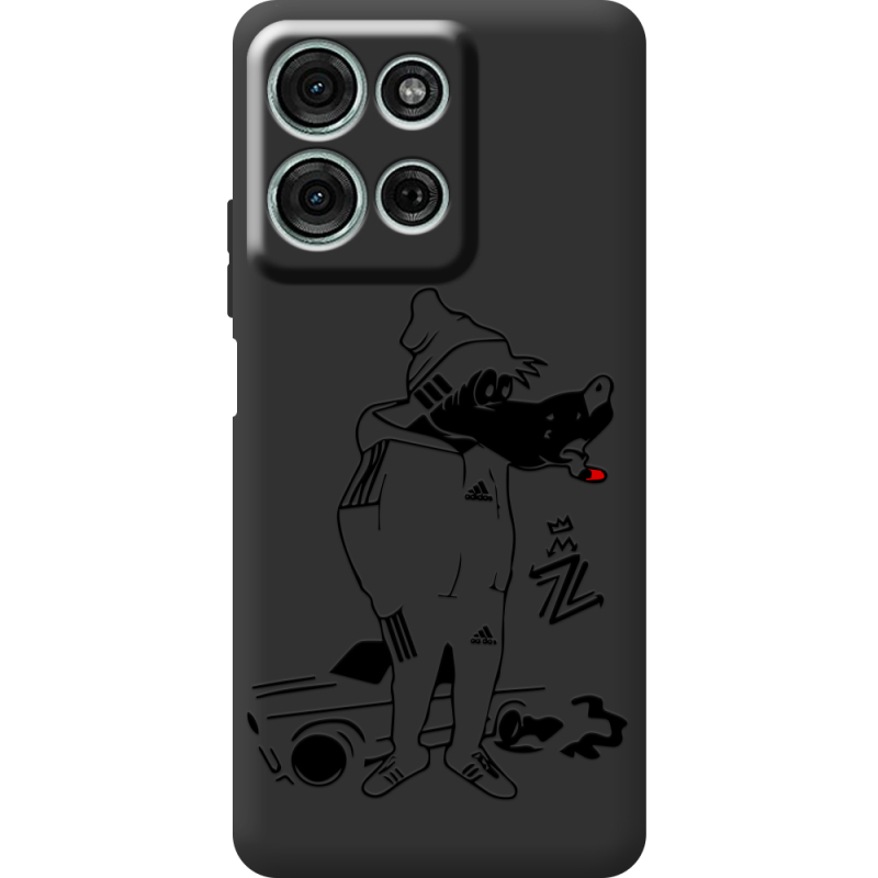 Чорний чохол BoxFace Motorola Moto G56 