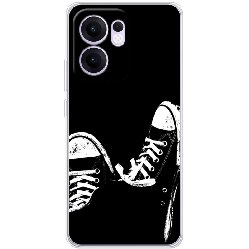 Чохол BoxFace OPPO Reno 14 F Black Sneakers