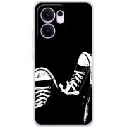 Чохол BoxFace OPPO Reno 14 F Black Sneakers