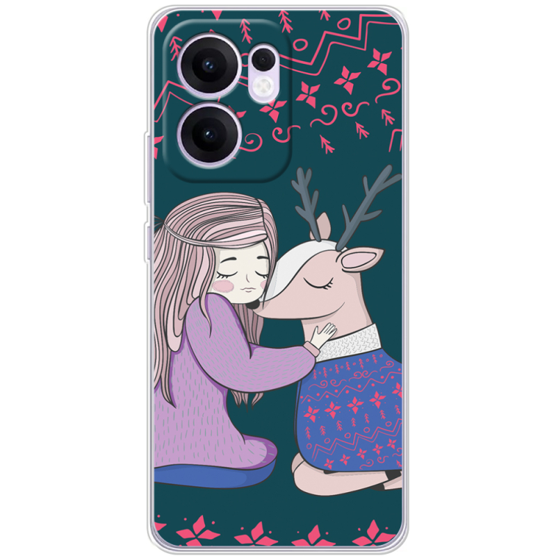 Чохол BoxFace OPPO Reno 14 F Girl and deer