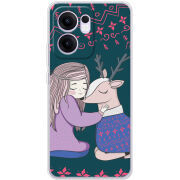 Чохол BoxFace OPPO Reno 14 F Girl and deer