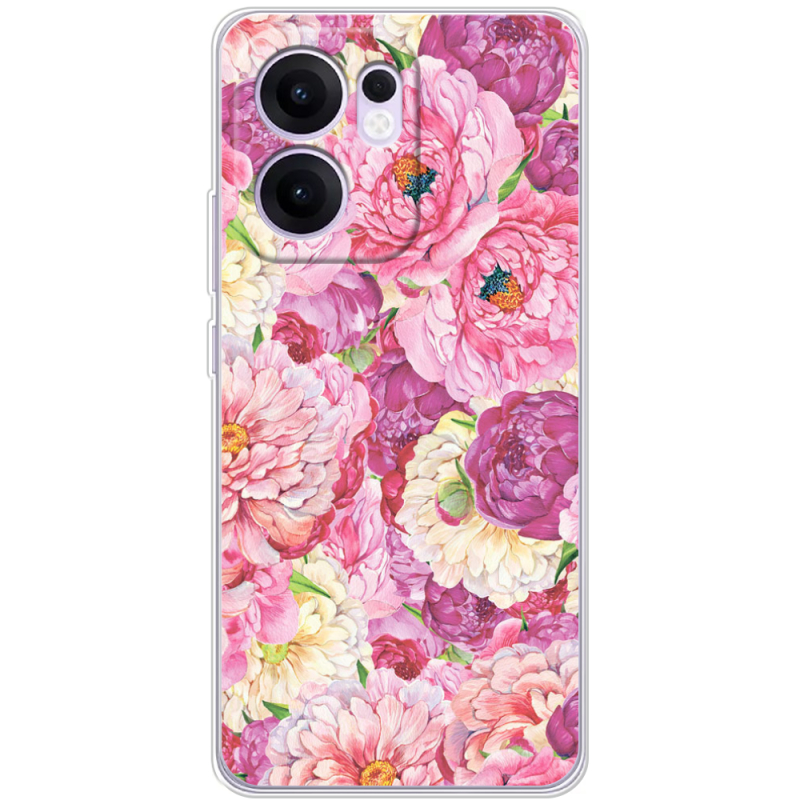 Чохол BoxFace OPPO Reno 14 F Pink Peonies