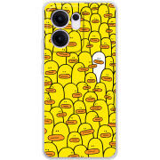 Чохол BoxFace OPPO Reno 14 F Yellow Ducklings