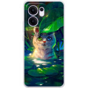 Чохол BoxFace OPPO Reno 14 F White Tiger Cub