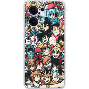 Чохол BoxFace OPPO Reno 14 F Anime Stickers
