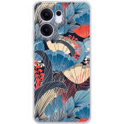 Чохол BoxFace OPPO Reno 14 F Blue Herb