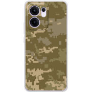 Чохол BoxFace OPPO Reno 14 F Камуфляж ЗСУ